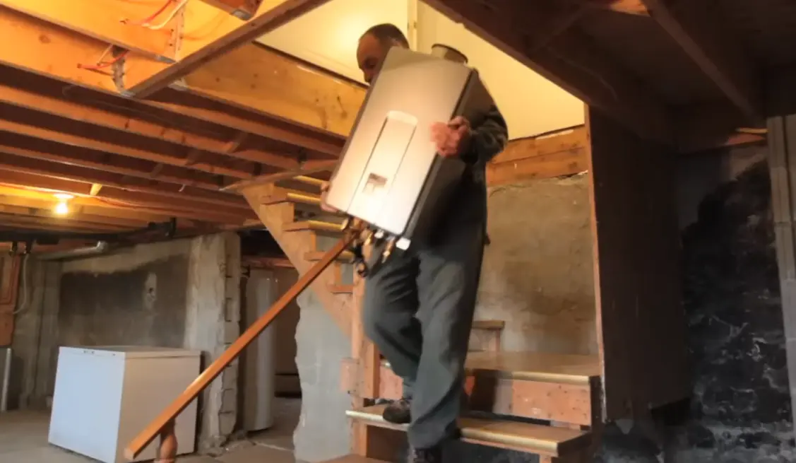 Tank to tankless water heater conversion Tustin CA